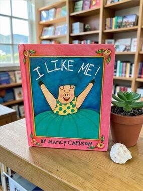 I Like Me! Hardcover - Children's Book - Pink & Teal Cover